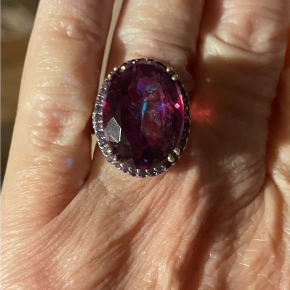 ***GENUINE ORIENTAL RUBY -HUGE STATEMENT RING-SIZE 7*** - Picture 13 of 16